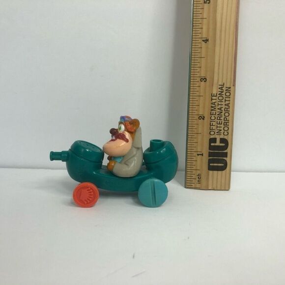 chip n dale rescue rangers Monterey jack 3 inch figure vehicle vintage phone - Picture 1 of 6